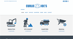 Desktop Screenshot of curliejoes.com