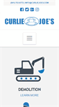 Mobile Screenshot of curliejoes.com